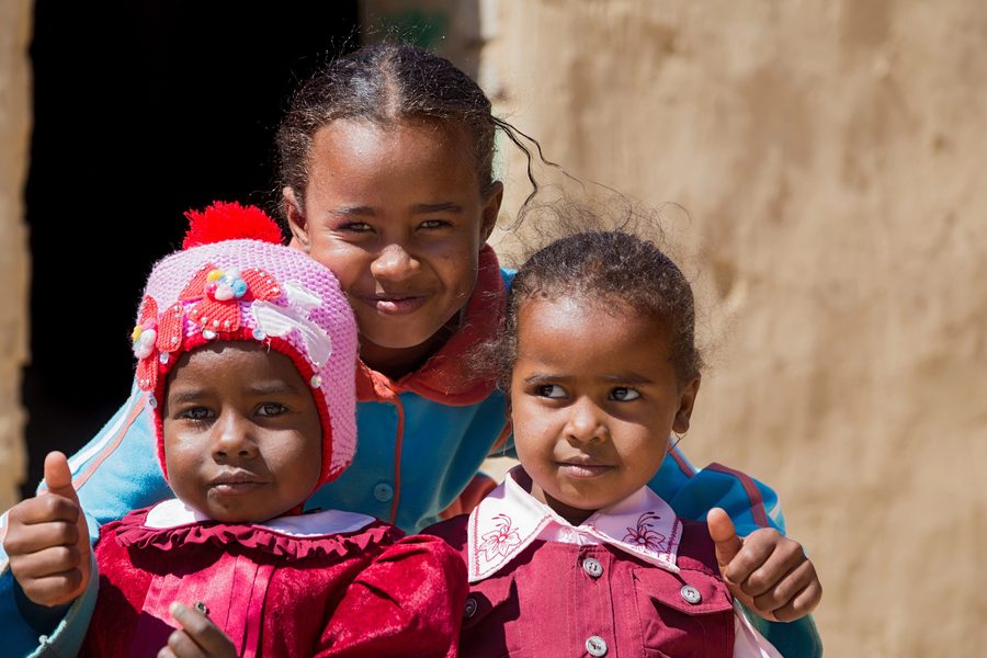 A Nubian village
